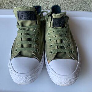 Chuck Taylor Converse A/S 153799F Olive Green Low Tops Size Men's 6 / Women's 8